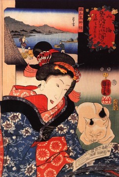 Utagawa Kuniyoshi Painting - mujeres 9 Utagawa Kuniyoshi Ukiyo e